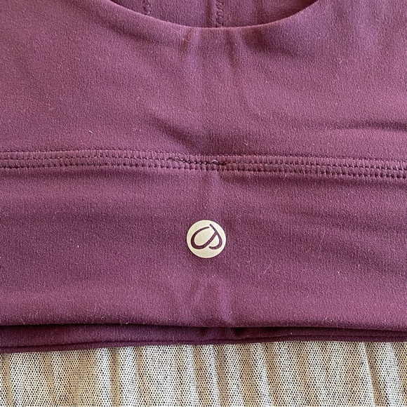 CRZ Yoga Butterluxe U Back Longline Sports Bra Bralette Yoga Pilates Workout S - Picture 5 of 7